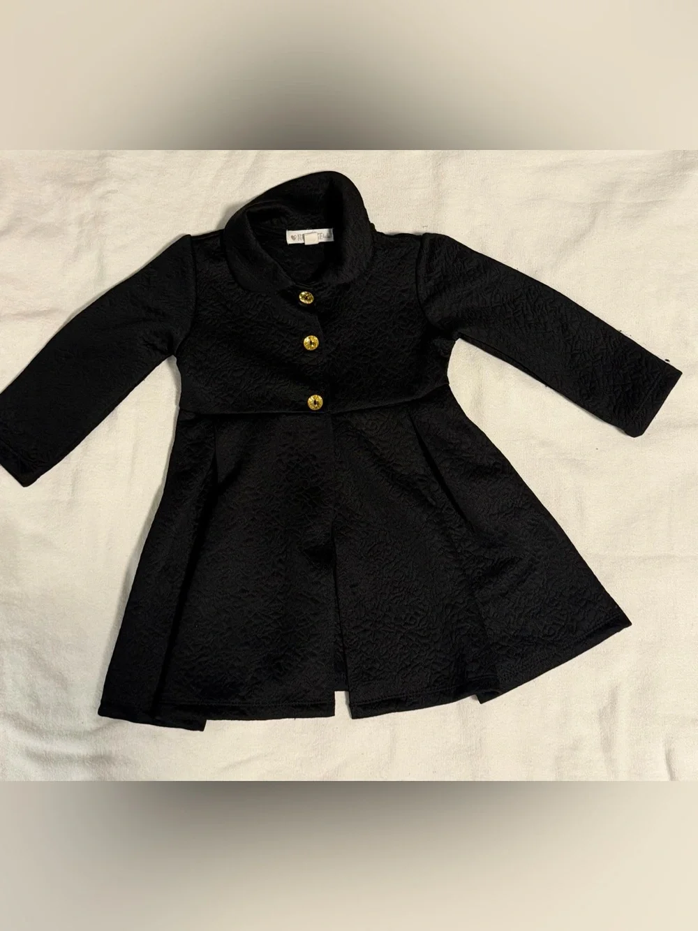 Pant Cat & Jack Black size 3T and cover L/S size 2T back one side has a stain